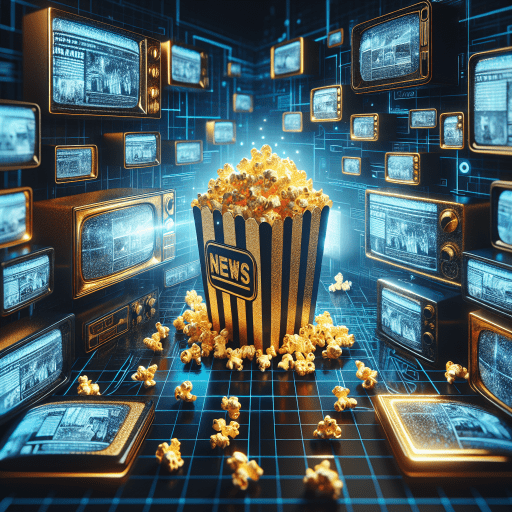 # ¡Palomitas y Noticias: Transformando la Forma en que Consumimos Información! 🍿📰